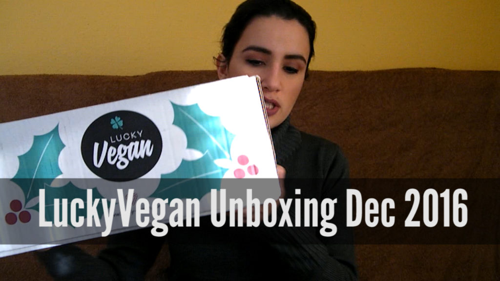 Lucky Vegan Box Unboxing December 2016