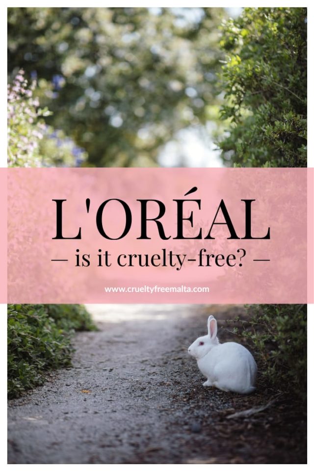 Is L'Oréal crueltyfree in 2021?