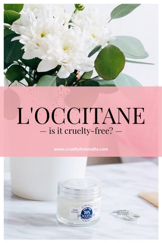 L'Occitane cruelty-free