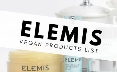 Elemis Vegan Products List