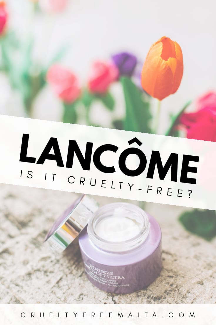 Is Lancôme cruelty-free