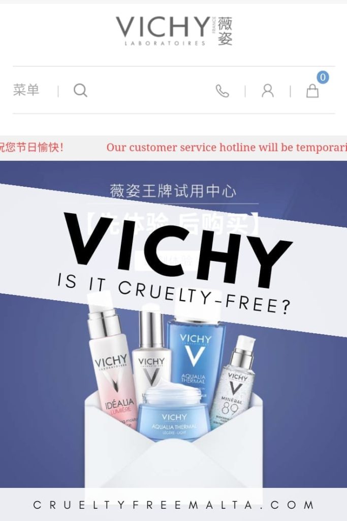 Is Vichy cruelty-free?