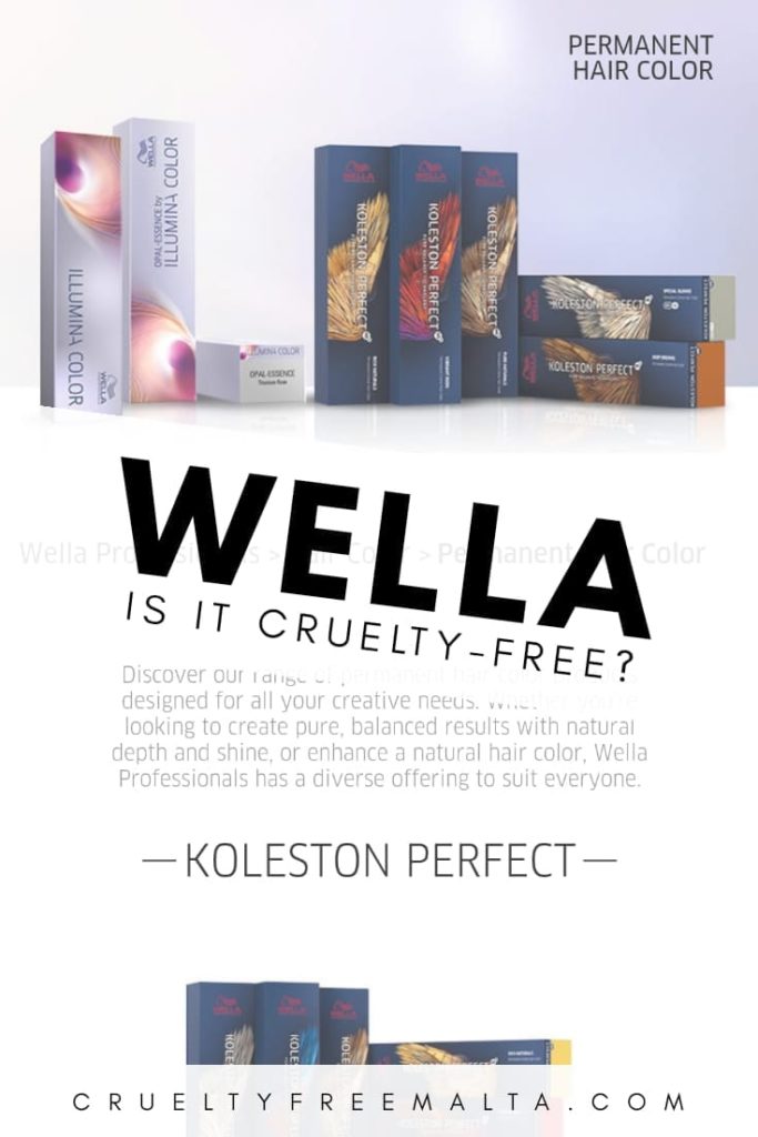 Is Wella cruelty-free?