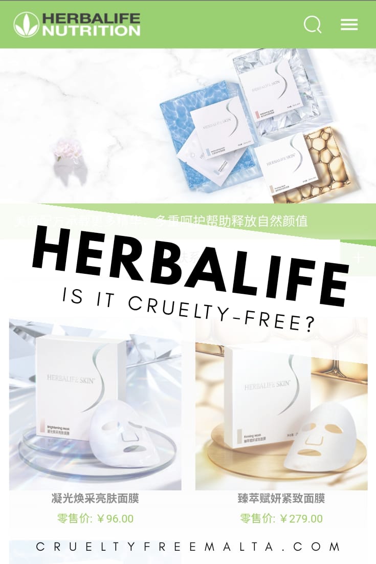 Is Herbalife cruelty-free?