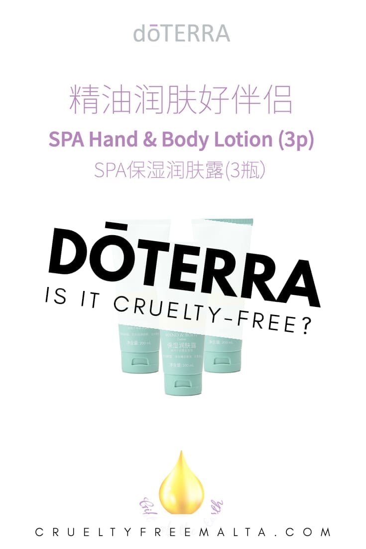 Is dōTERRA cruelty-free?