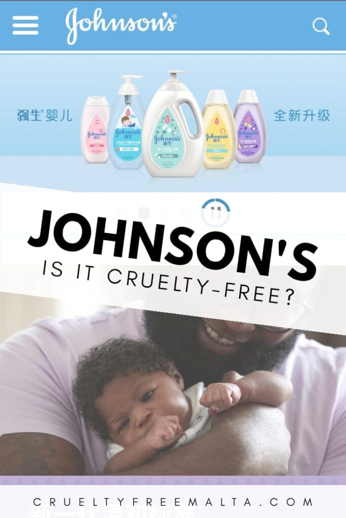 Is Johnson's Baby cruelty-free?